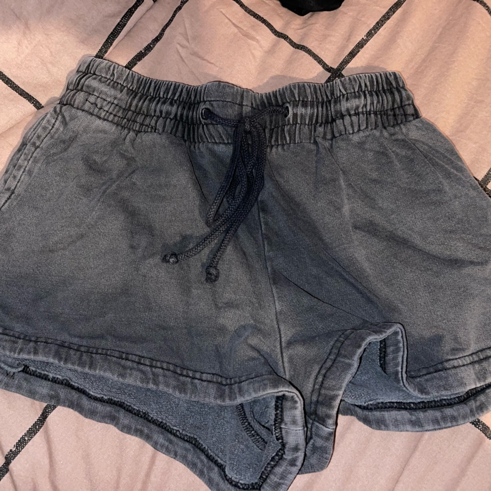 UO out from under gray shorts
